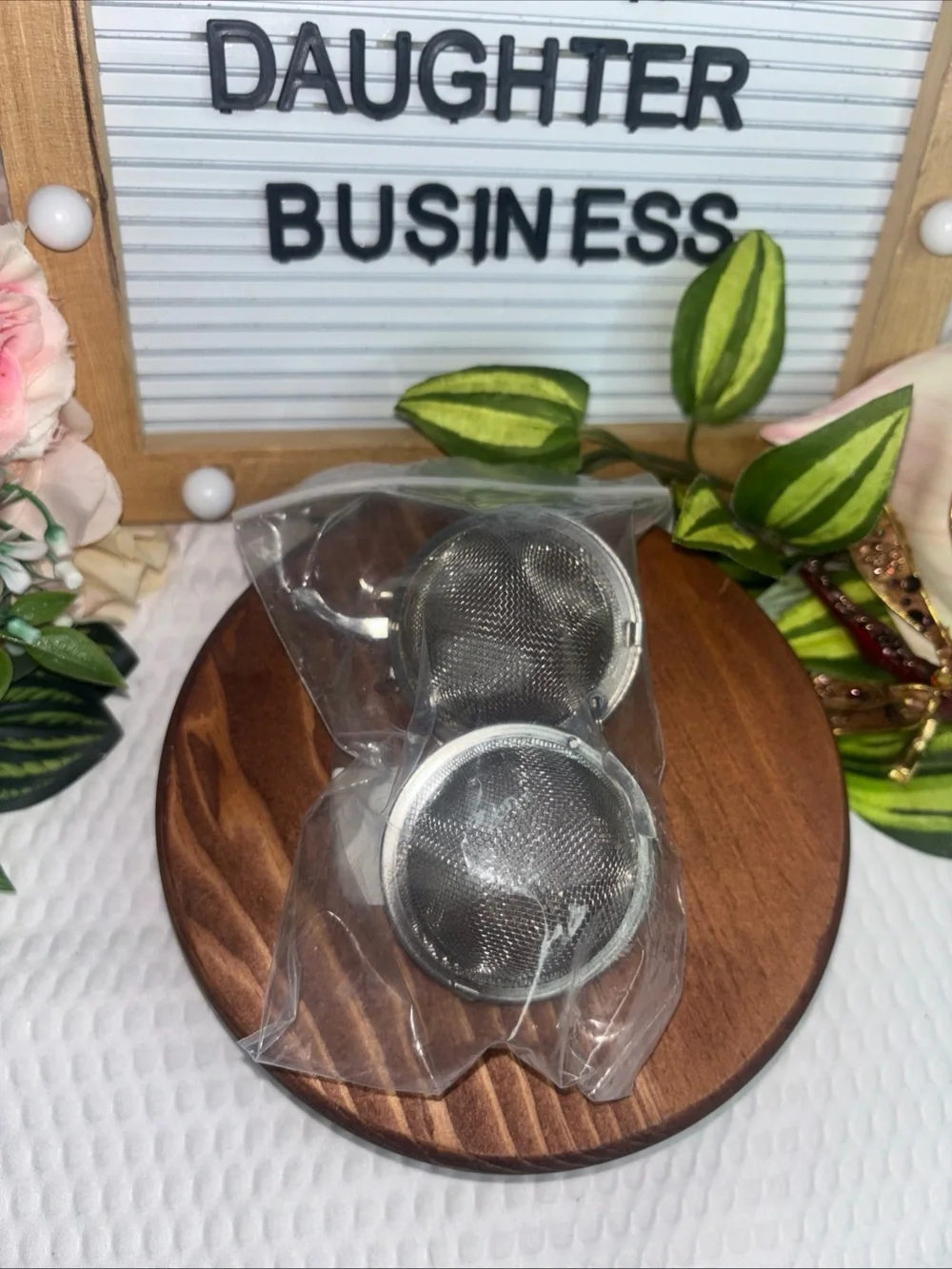 Tea Infuser Ball Mesh Loose Leaf Herb Strainer Stainless Steel 2